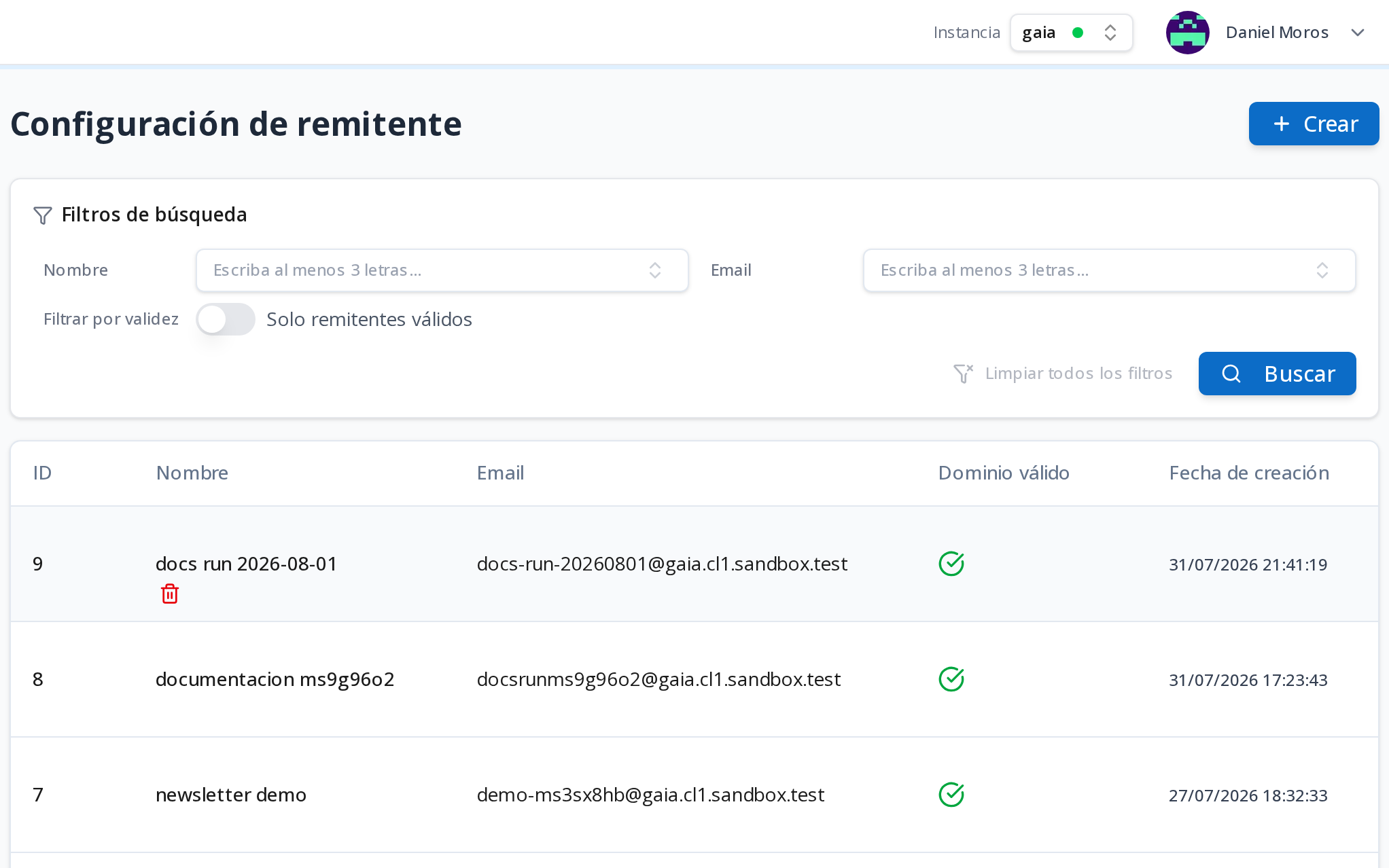 Fidelizador: filtra tus remitentes